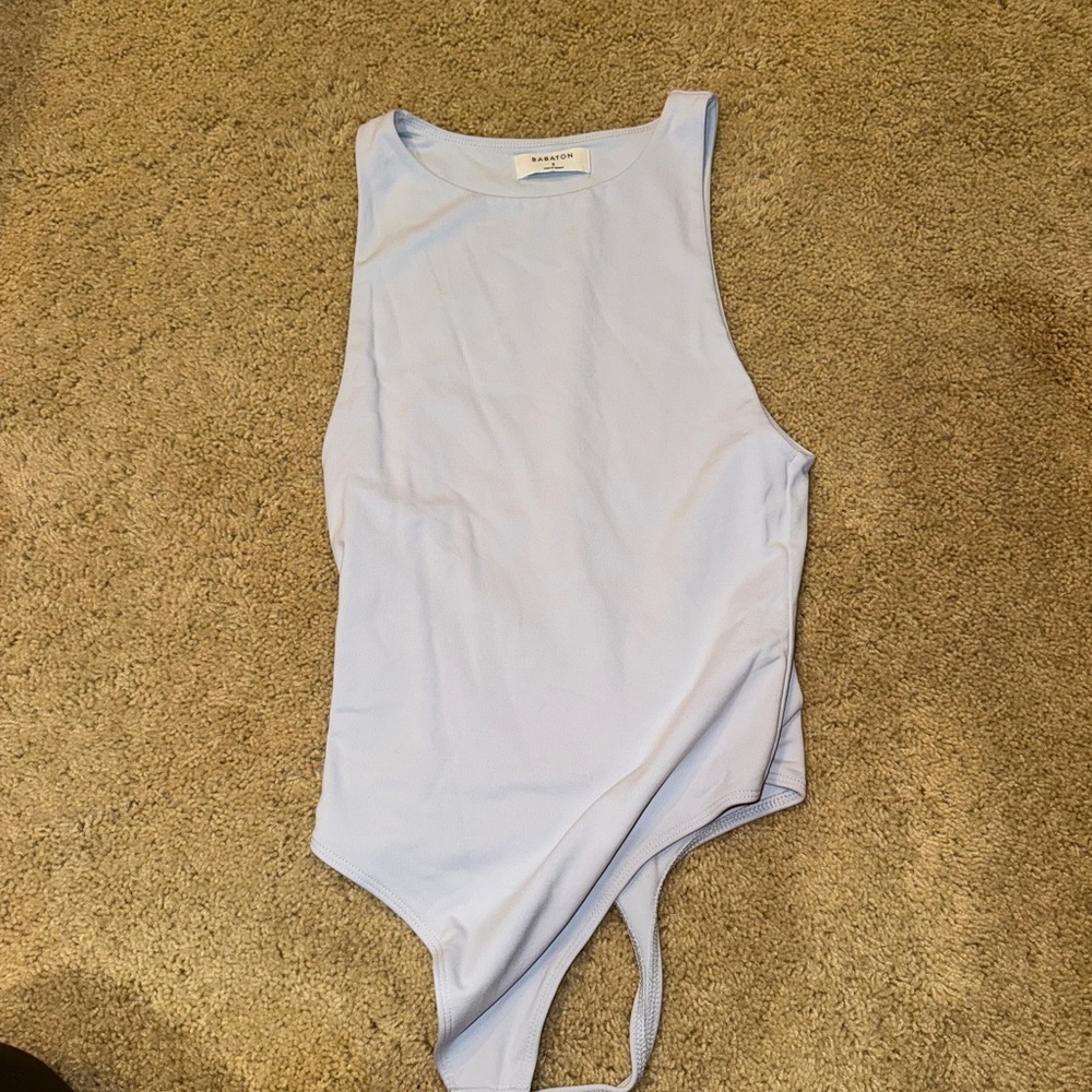 Aritzia Light Blue Bodysuit